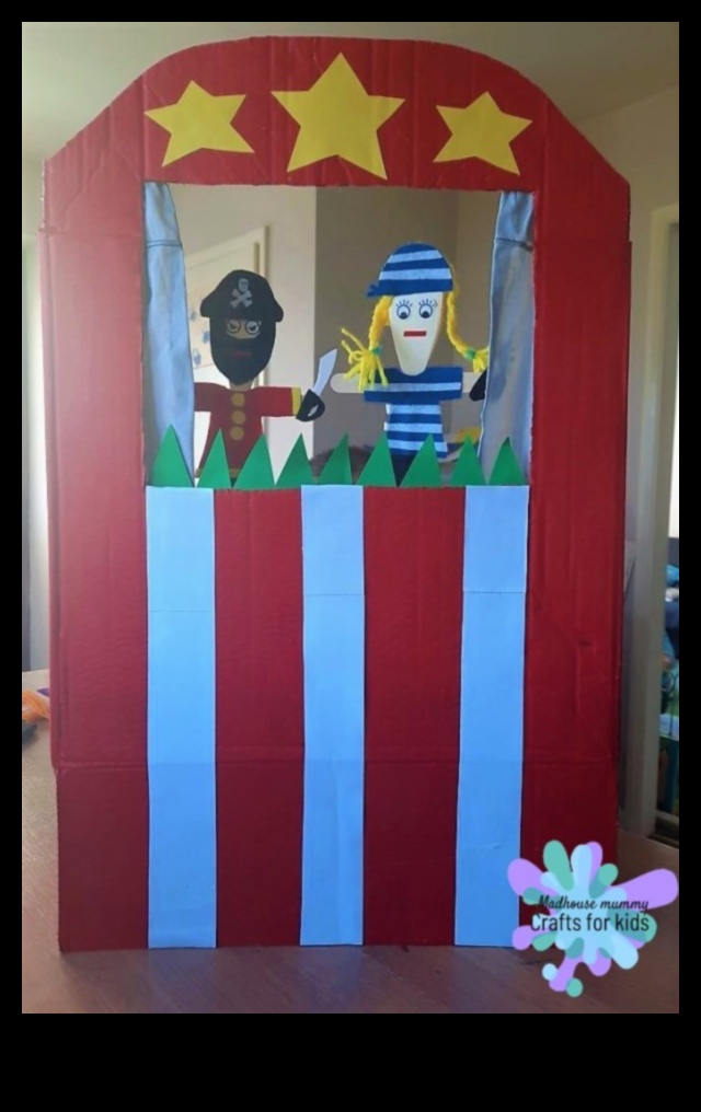 DIY Puppet Theatre Ζωντανέψτε τις κούκλες σας 5 Storytime Puppet Theatre: Kids' DIY Crafts for Imaginative Play