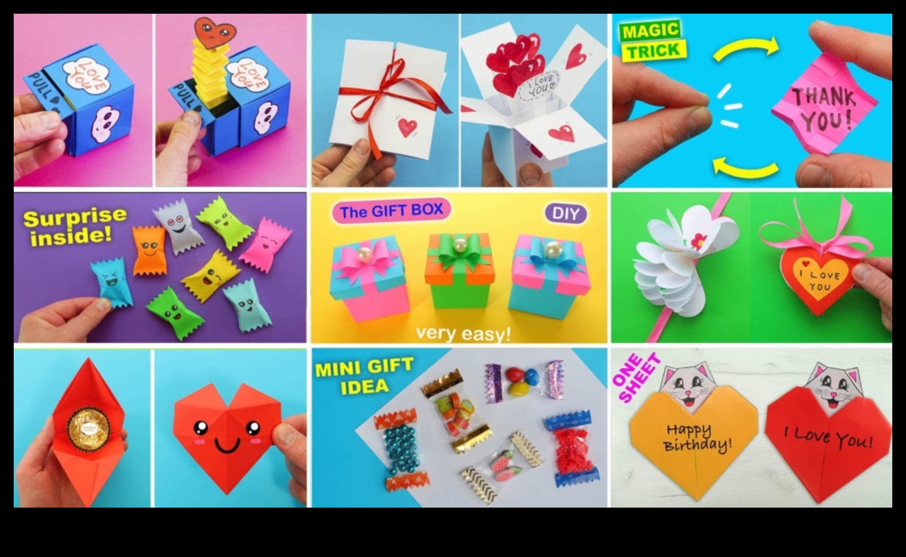 Δώρα από DIY Papercraft: Σκεπτικά δώρα για κάθε περίσταση