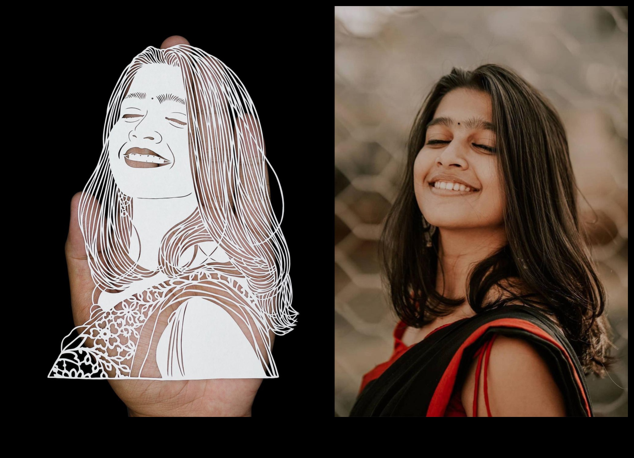 The Art of Hand-cut Papercut Portraits 2 Χέρι κομμένα πορτρέτα χαρτιού: Προσωποποιημένη τέχνη σε χαρτί