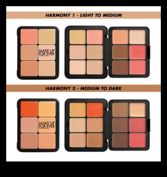 Εξισορρόπηση ζεστών και ψυχρών τόνων: Επίτευξη αρμονίας στη φυσική σας παλέτα μακιγιάζ