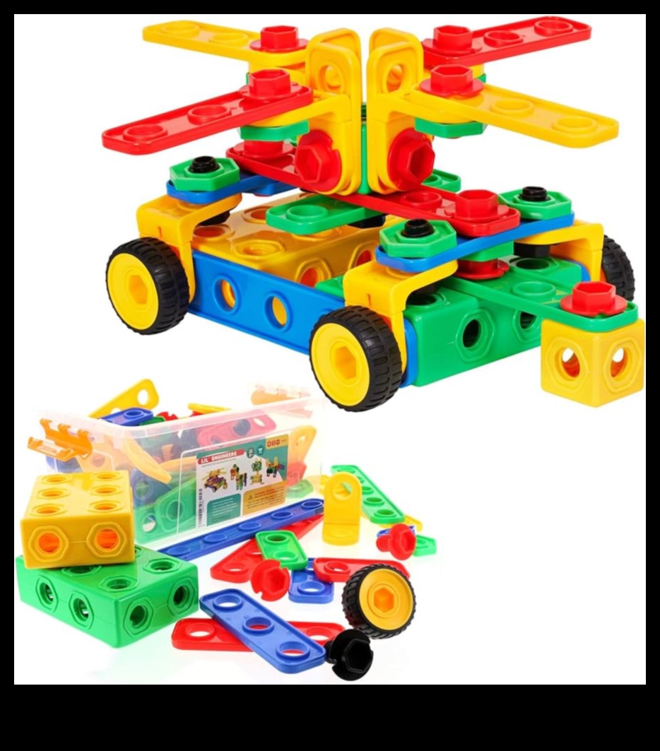 Κατασκευαστικά σετ Building Buddies για μικροσκοπικούς αρχιτέκτονες Μάθετε τα δομικά στοιχεία της μηχανικής με αυτά τα διασκεδαστικά και εκπαιδευτικά παιχνίδια! 3 Building Buddies: Construction Sets for Tiny Architects