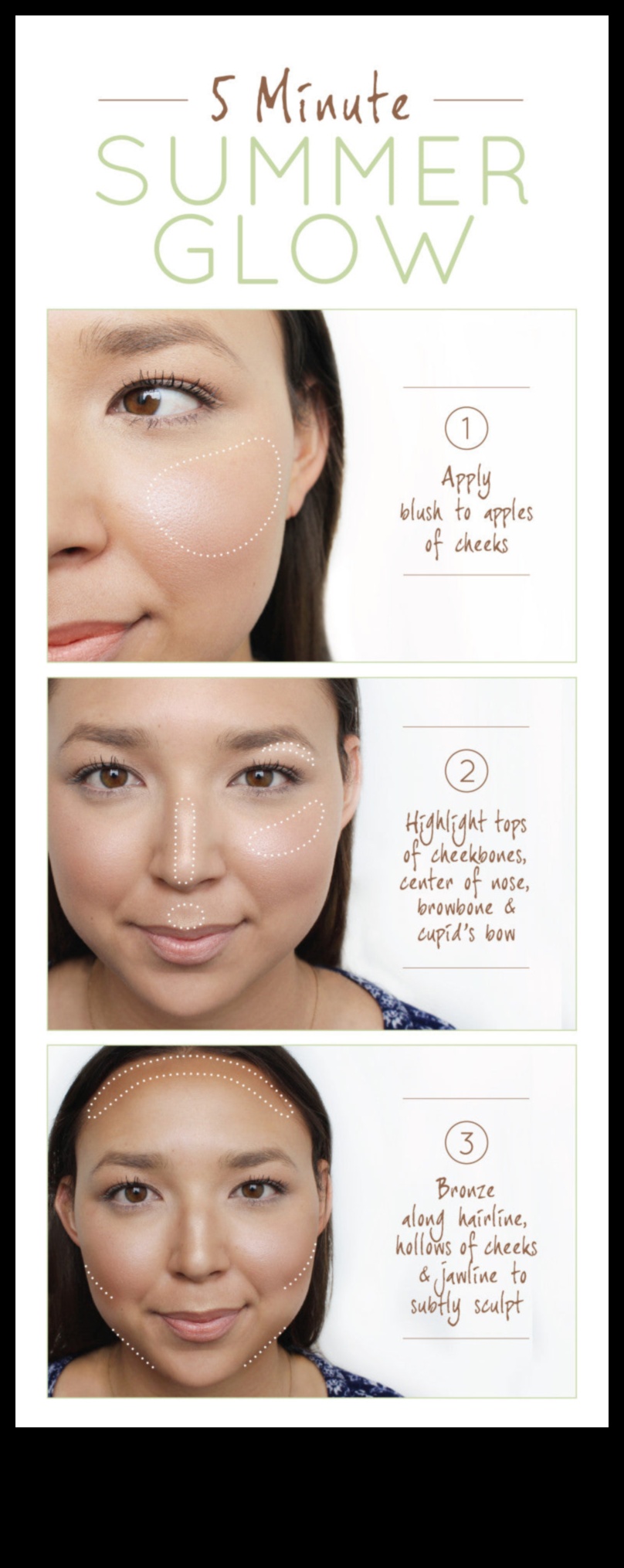 Bronzer που εξοικονομούν χρόνο: Συμβουλές γρήγορων εφαρμογής για εύκολη λάμψη