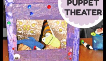 Storytime Puppet Theatre: Kids' DIY Crafts for Imaginative Play