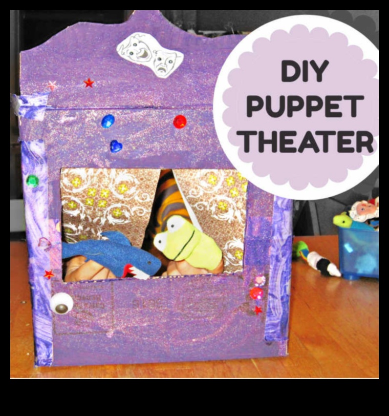 DIY Puppet Theatre Ζωντανέψτε τις κούκλες σας 2 Storytime Puppet Theatre: Kids' DIY Crafts for Imaginative Play