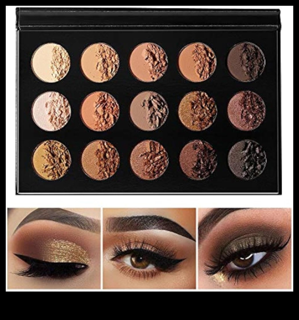 Golden Glam Μια κομψή και ζεστή παλέτα μακιγιάζ για κάθε τόνο επιδερμίδας 1 Golden Glam: Αγκαλιάζοντας τους ζεστούς τόνους στη λαμπερή παλέτα μακιγιάζ σας