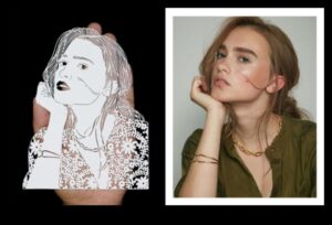 Χέρι κομμένα πορτρέτα χαρτιού: Προσωποποιημένη τέχνη σε χαρτί