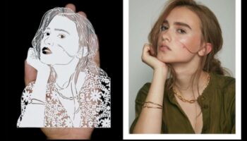 Χέρι κομμένα πορτρέτα χαρτιού: Προσωποποιημένη τέχνη σε χαρτί