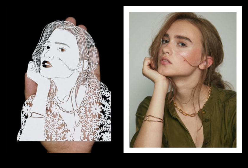 The Art of Hand-cut Papercut Portraits 1 Χέρι κομμένα πορτρέτα χαρτιού: Προσωποποιημένη τέχνη σε χαρτί